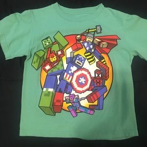 Boys Minecraft shirt
